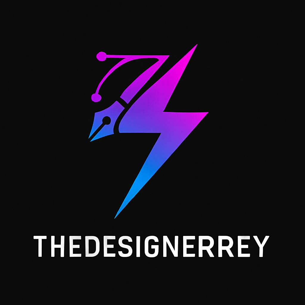 logo-TheDesignerRey Crie Vídeos Virais